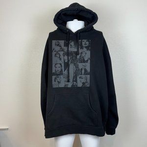 Taylor Swift The Eras Tour Concert Merch Hoodie Adult 2XL Black Limited Edition